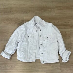 Old Navy Cream Denim Jacket